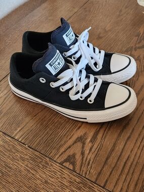 Converse All Star Low Top Sneakers in Black & White
